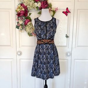 💼 Mark Bold Fit and Flare Midi Dress